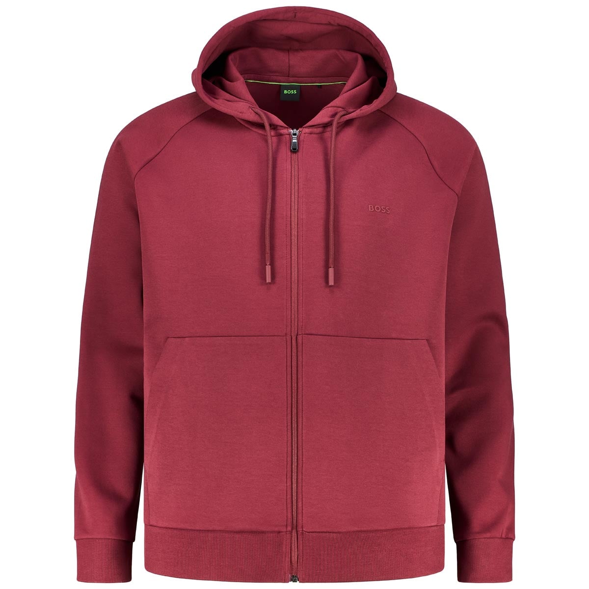 Sweatjacke mit Elasthan