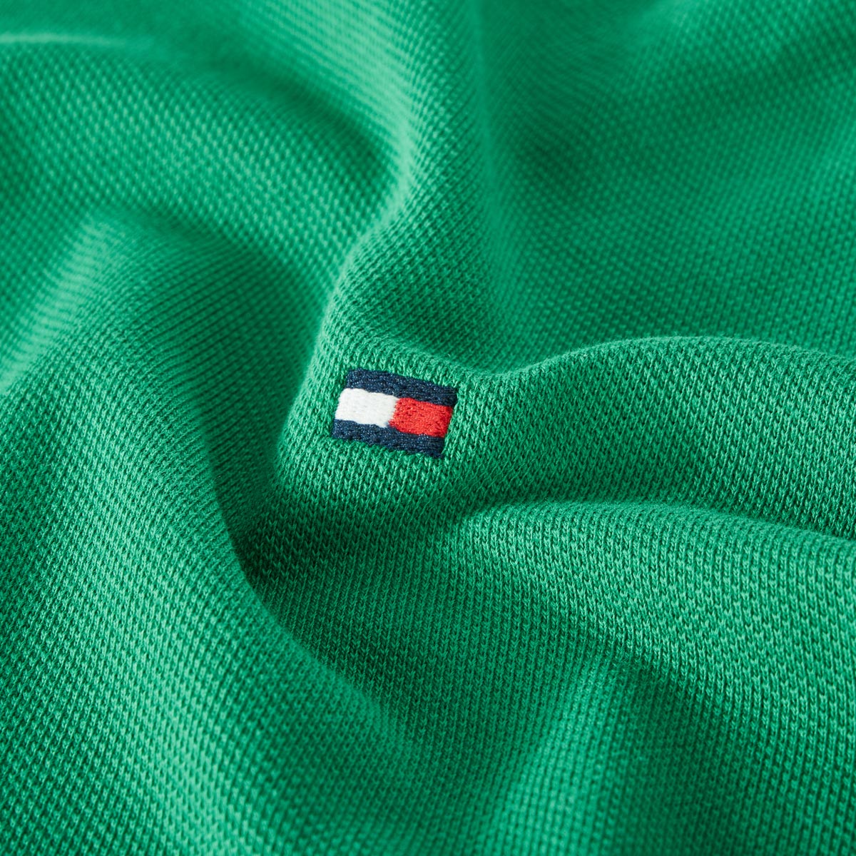 Tommy Hilfiger Poloshirt mit Stretch grün