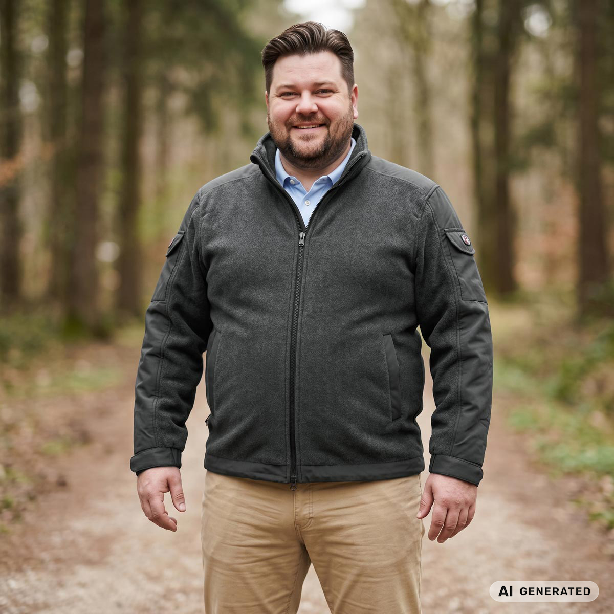 Wellensteyn Fleecejacke "Jet Jacket"  im Materialmix grau
