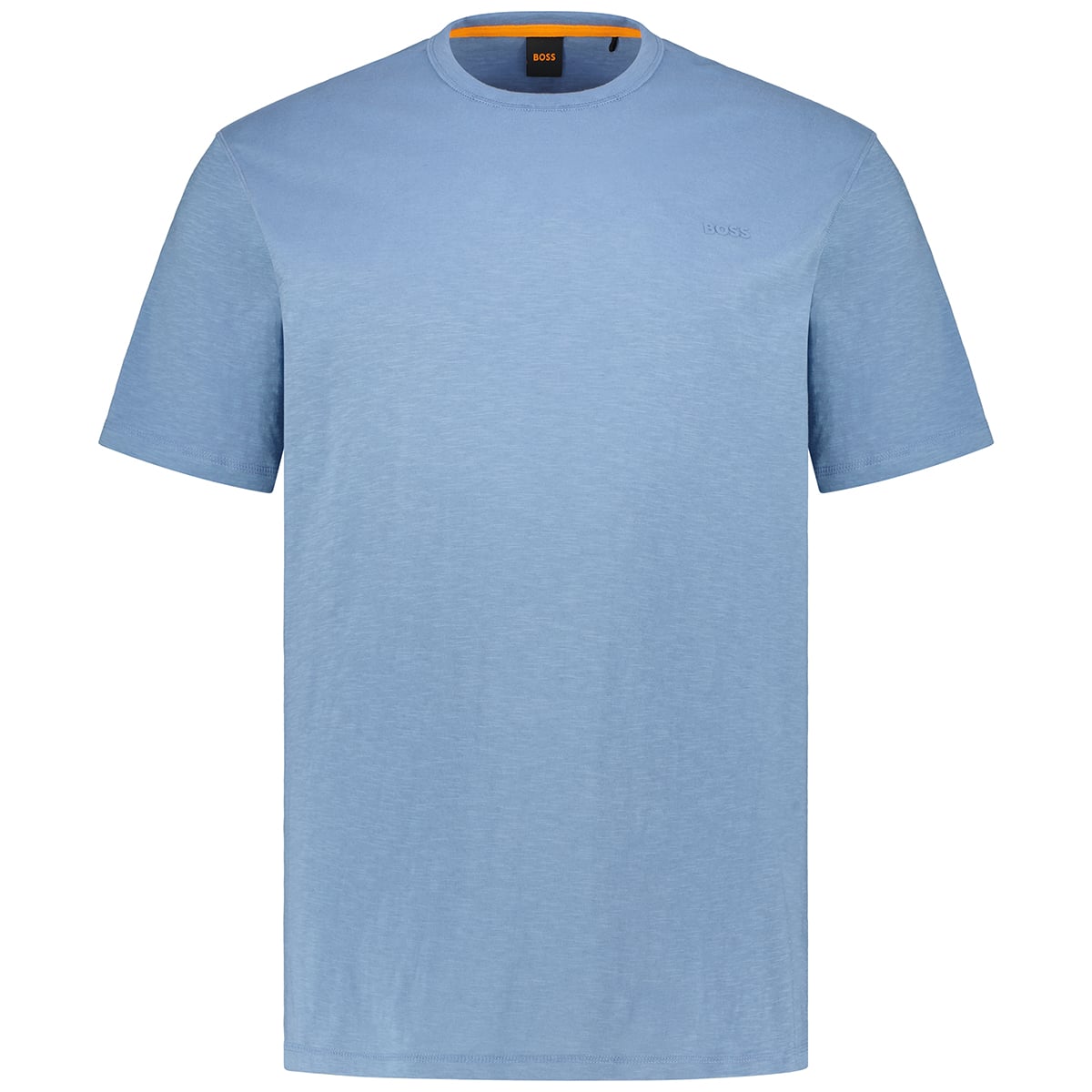 BOSS T-Shirt aus Biobaumwolle graublau BOSS T-Shirt aus Biobaumwolle graublau