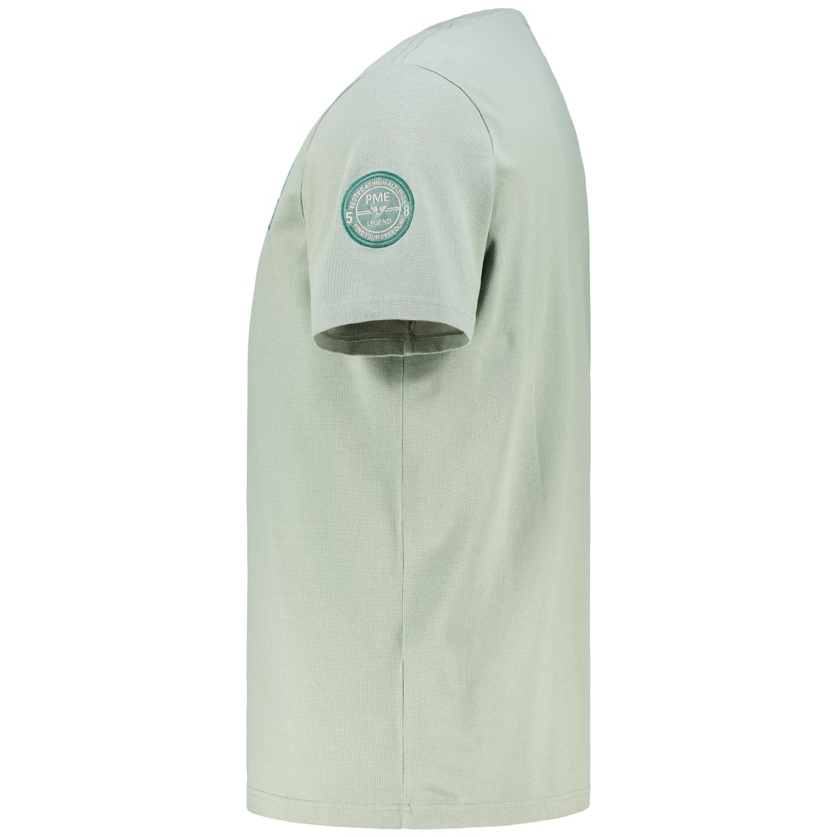PME LEGEND T-Shirt mit Elasthan grün