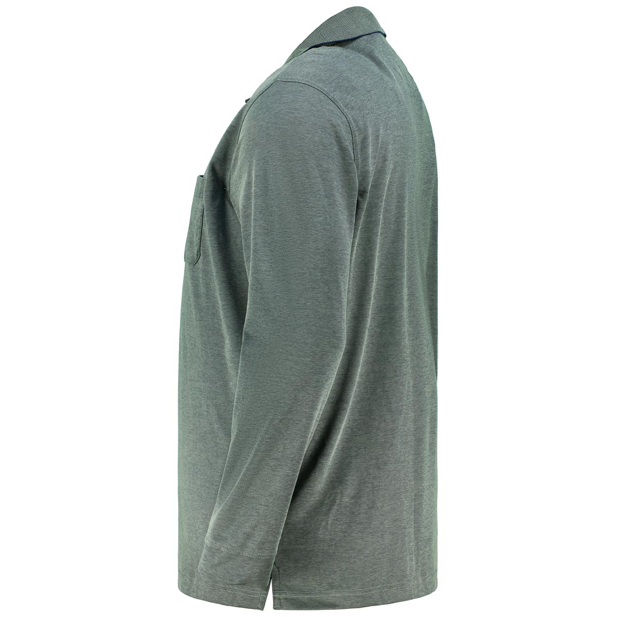 Hajo Poloshirt aus Baumwolle seegrün