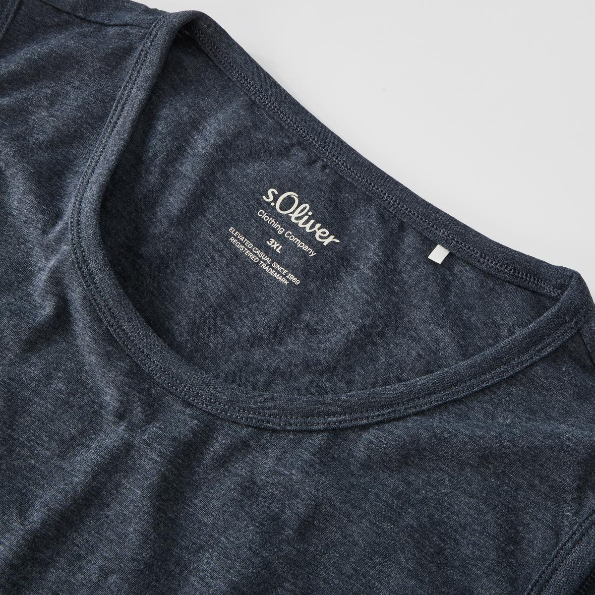 s.Oliver Tanktop aus Baumwolle blau