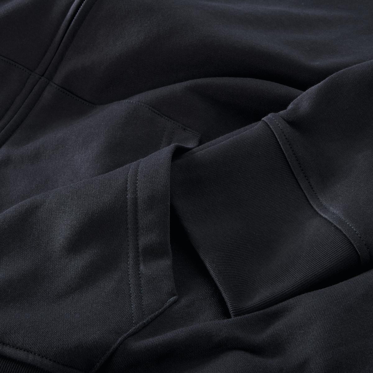 Gant Sweatjacke aus Baumwoll-Mix schwarz