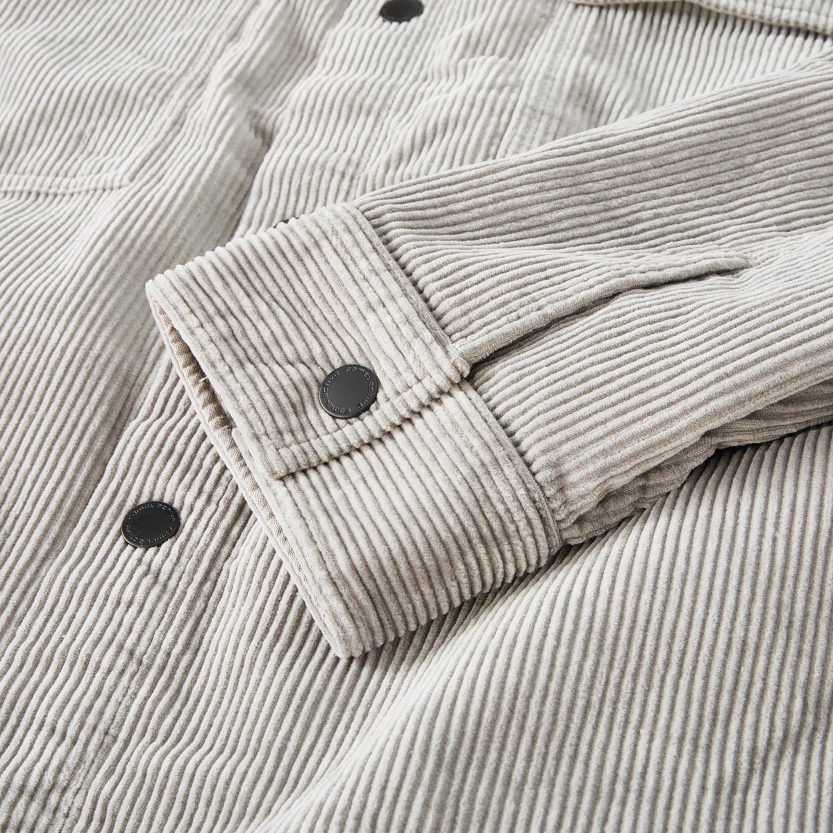 camel active Cord-Overshirt grau
