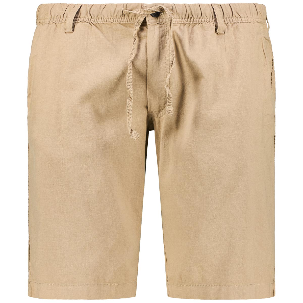 Chino-Shorts mit Leinen