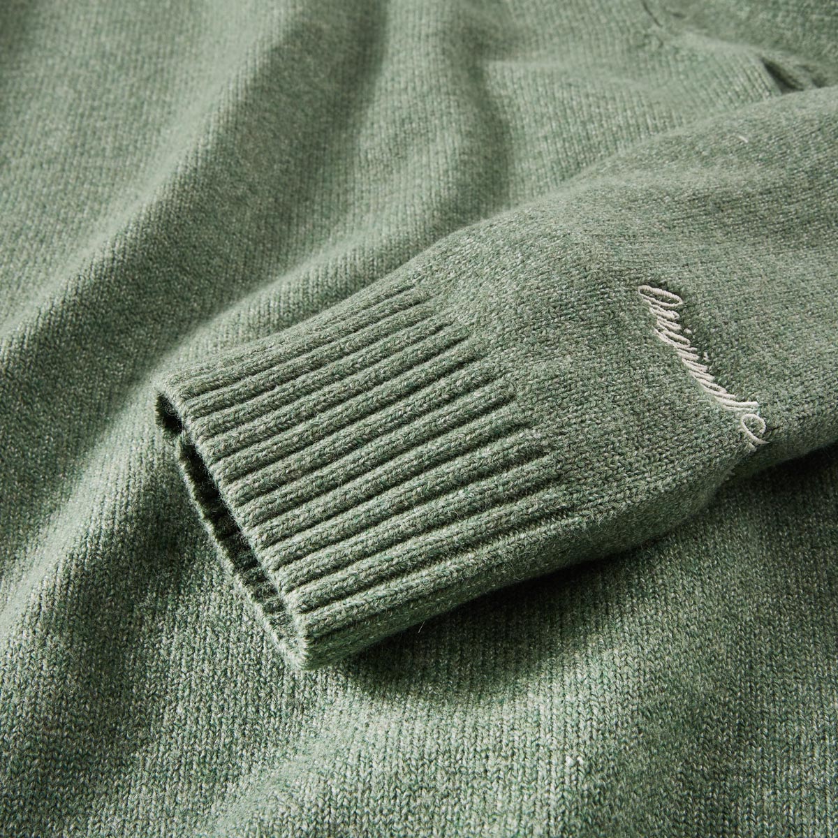 Jack&Jones Strickpullover mit Biobaumwolle oliv