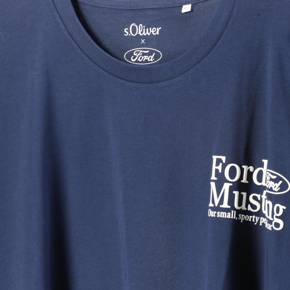 s.Oliver T-Shirt "Ford Mustang"-Kollektion blau