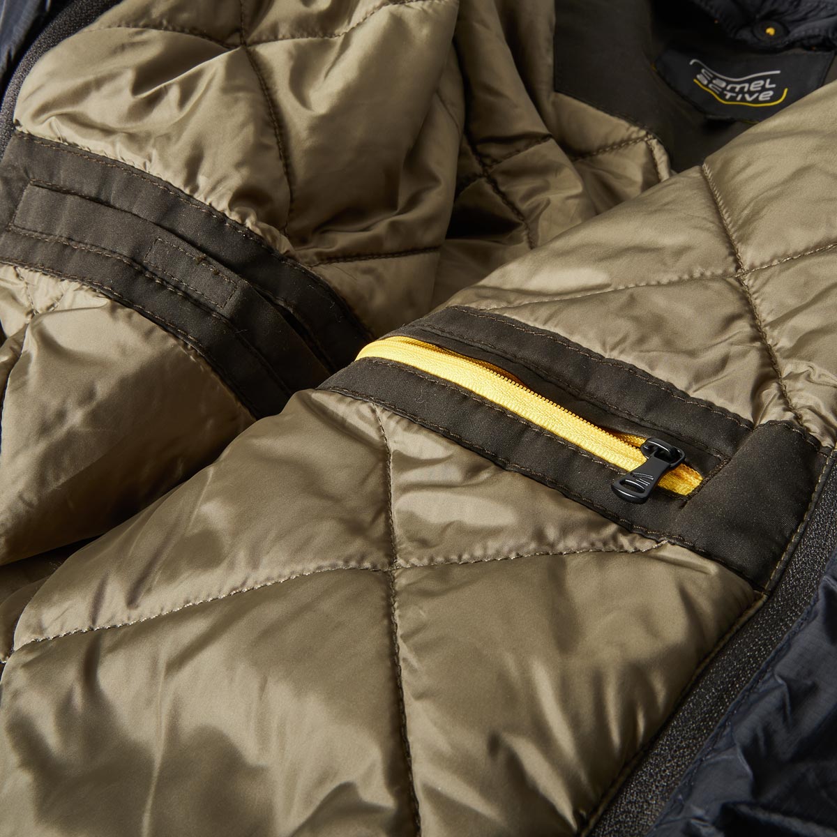 camel active Freizeitjacke mit herausnehmbarem Westeneinsatz braun