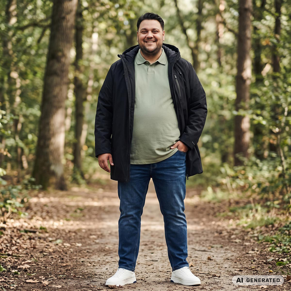 Jack&Jones Wattierte Jacke, wasserabweisend schwarz