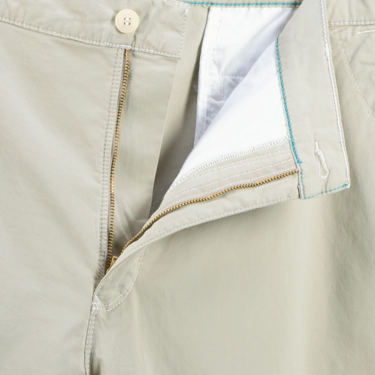 Pioneer Chino-Shorts mit Stretch beige