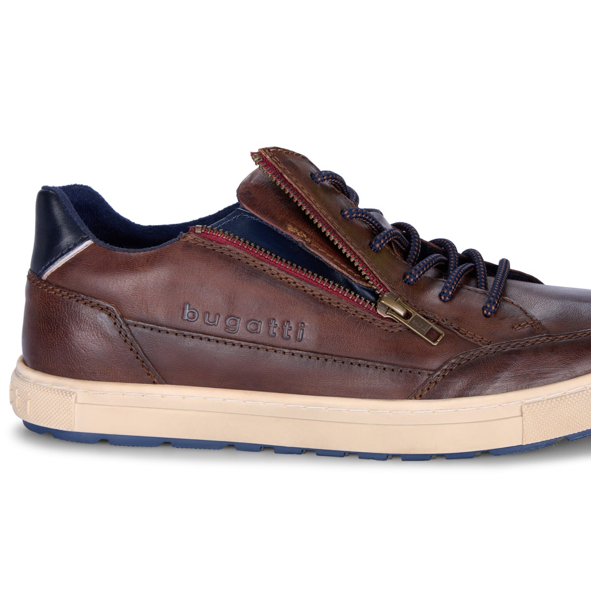 bugatti Schnürschuh mit "Memory Foam" Einlage braun bugatti Schnürschuh mit "Memory Foam" Einlage braun