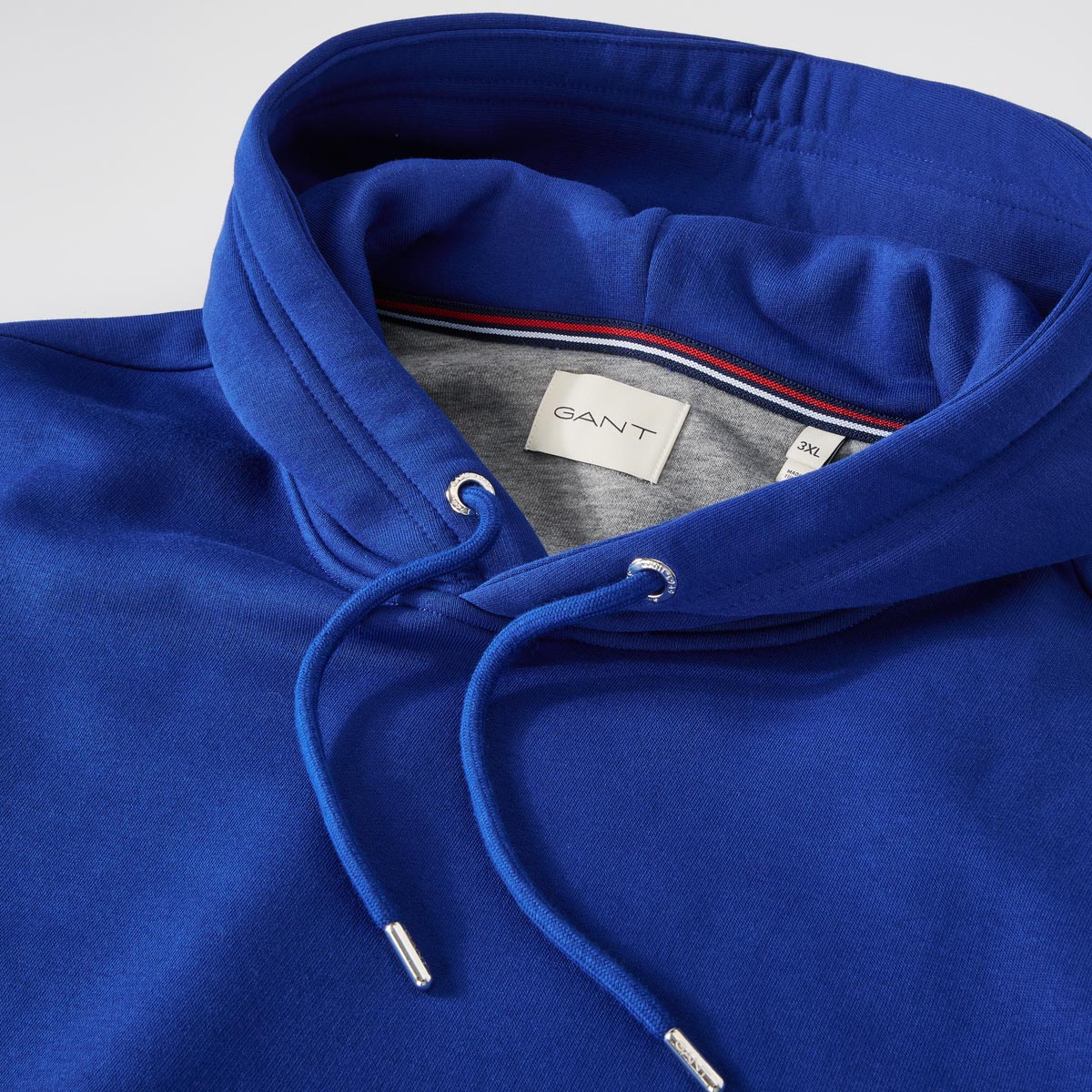 Gant Basic-Hoodie aus Baumwoll-Mix blau