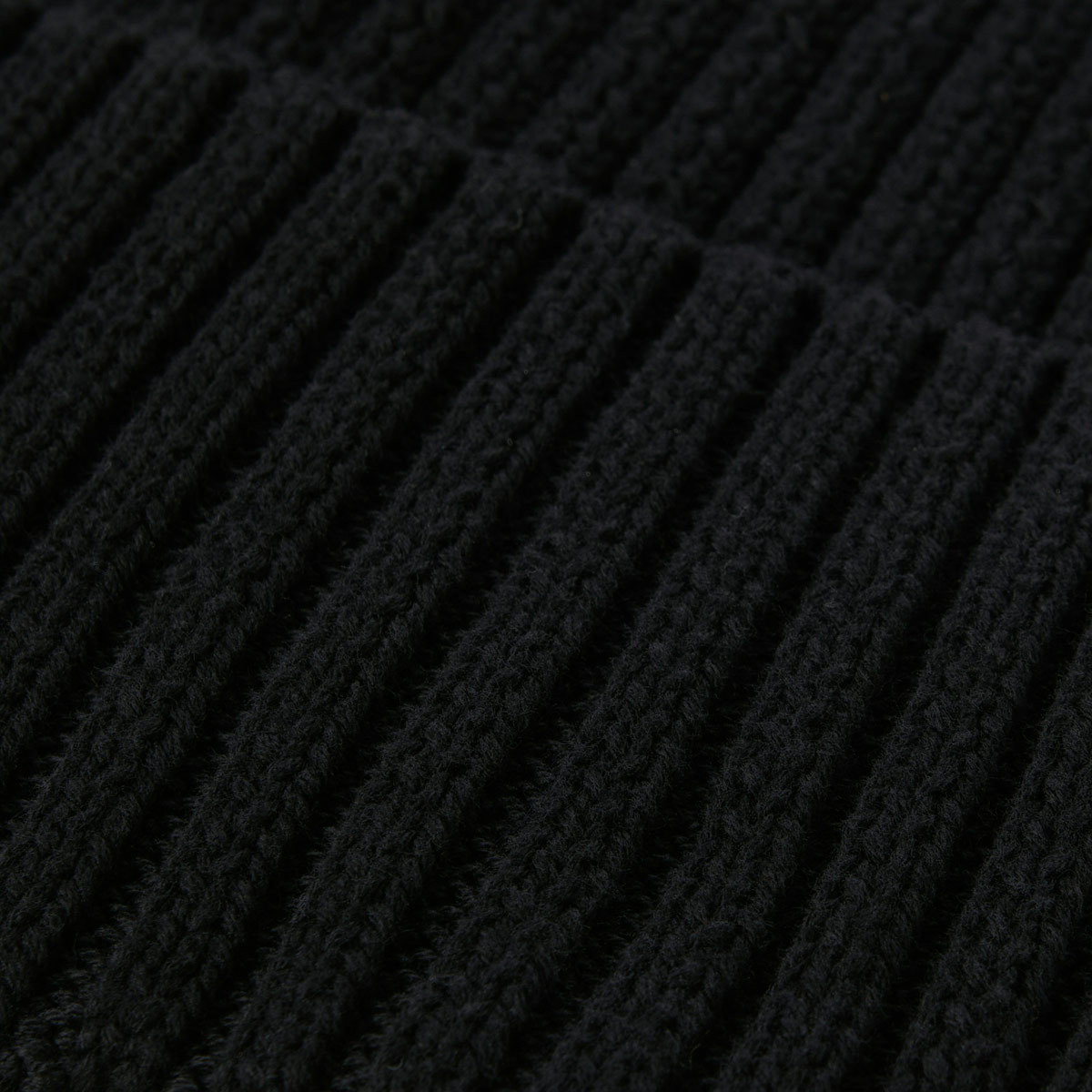 Jack&Jones Strickmütze aus Baumwolle Farbe schwarz Größe: One Size günstig online kaufen