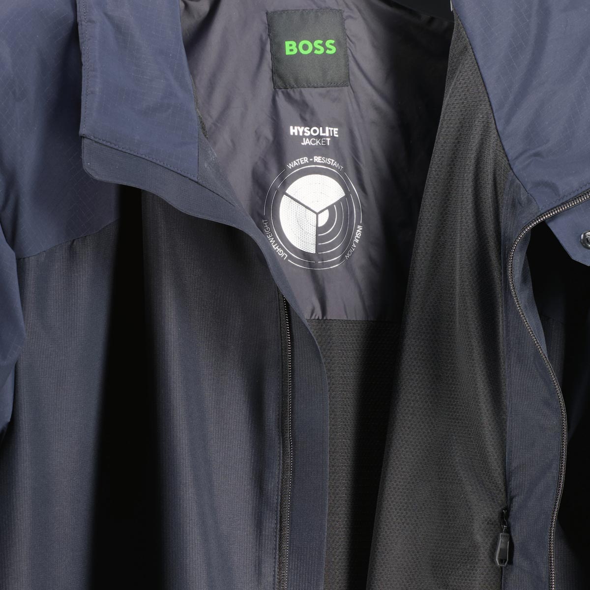 BOSS Leichte Blousonjacke, wasserabweisend dunkelblau