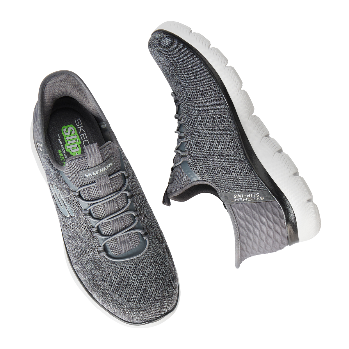 SKECHERS Sneaker "Summits - Key Pace", weit grau