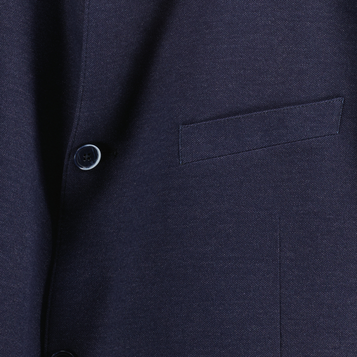 Digel Jersey-Sakko mit Stehkragen blau