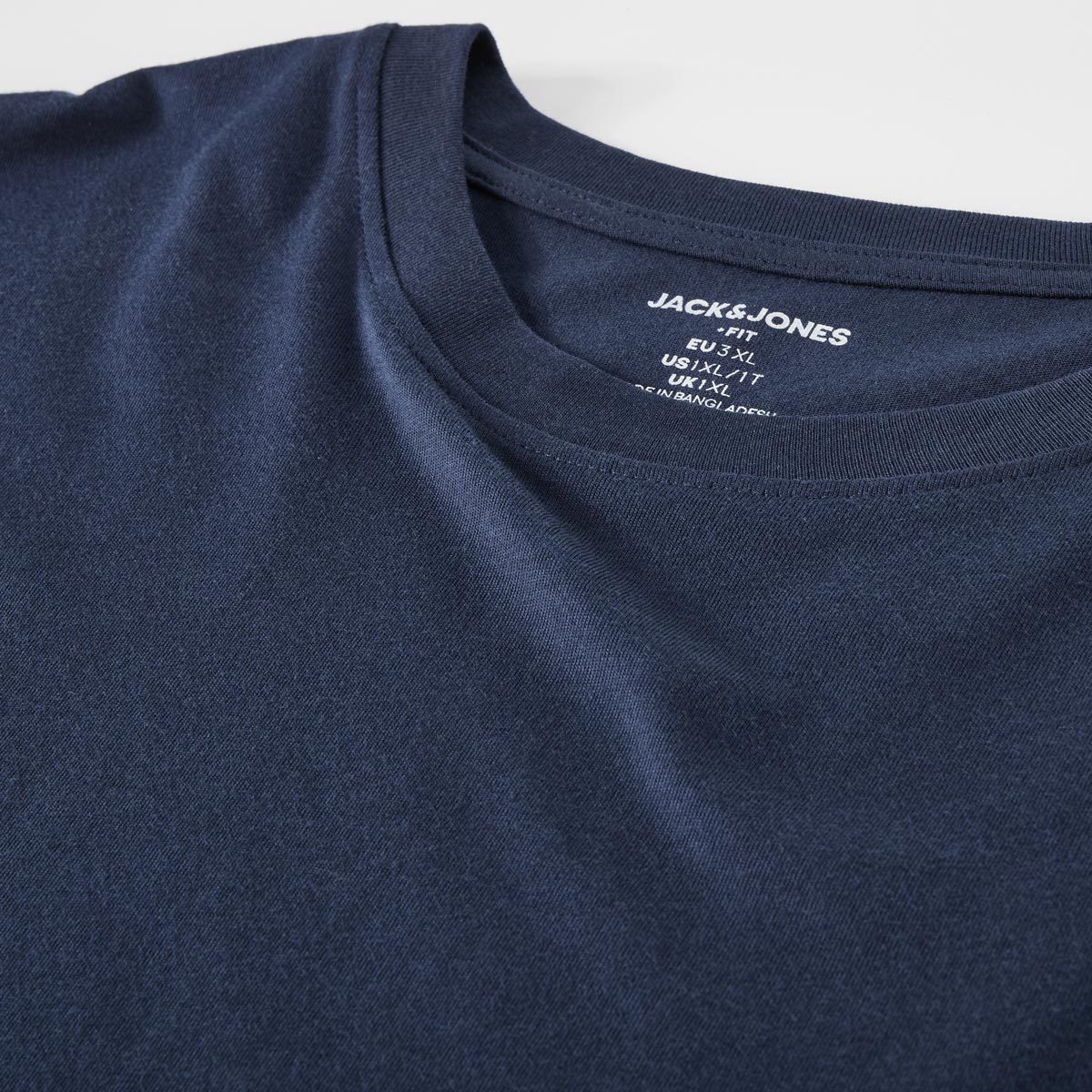 Jack&Jones T-Shirt mit Label-Print blau