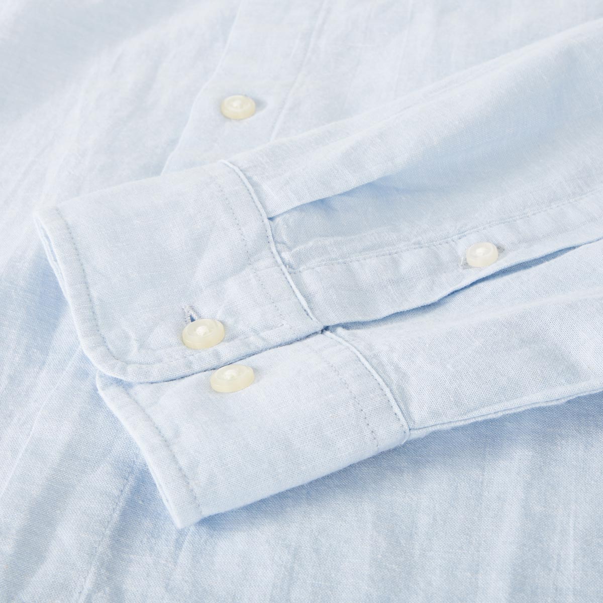 Jack&Jones Freizeithemd mit Leinen hellblau