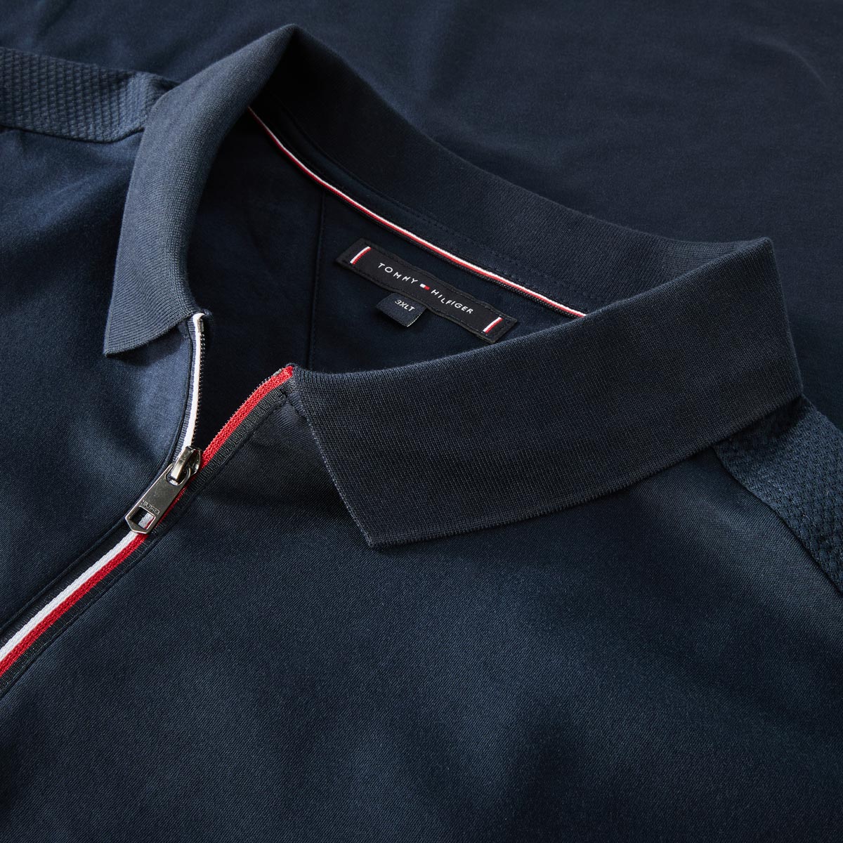Tommy Hilfiger Poloshirt mit Kontrastdetails marine