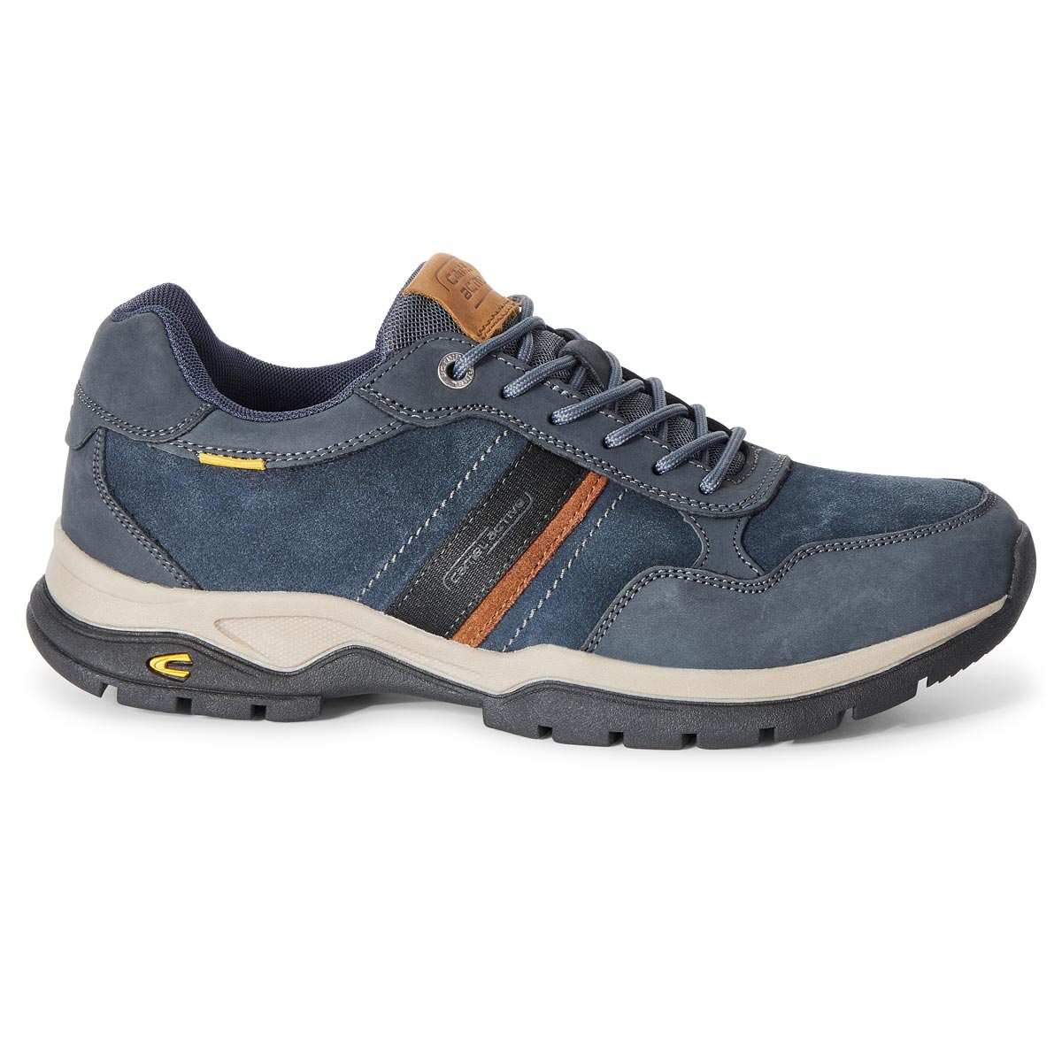 camel active Sneaker aus Leder blau