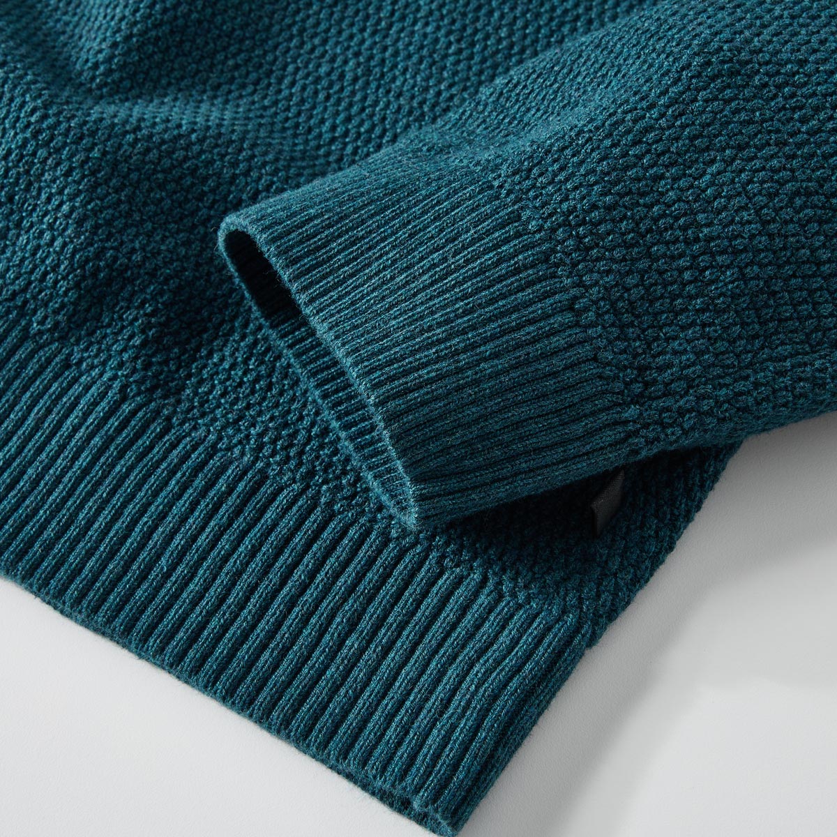 s.Oliver Strickpullover aus Baumwolle blau