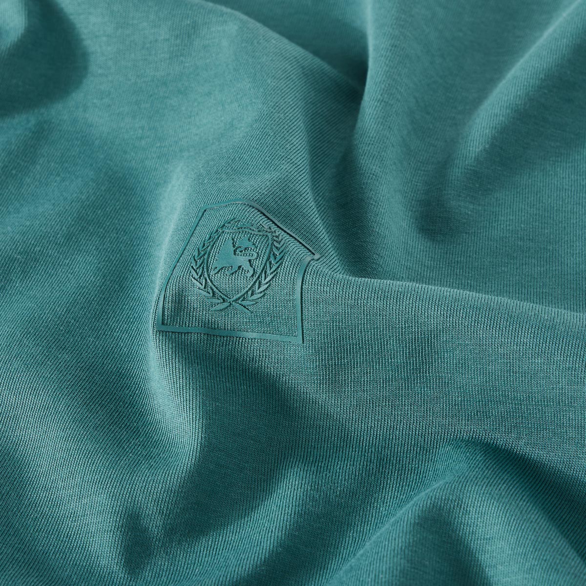 Lerros Funktionales Basic-T-Shirt, atmungsaktiv und schnelltrocknend dunkelgrün