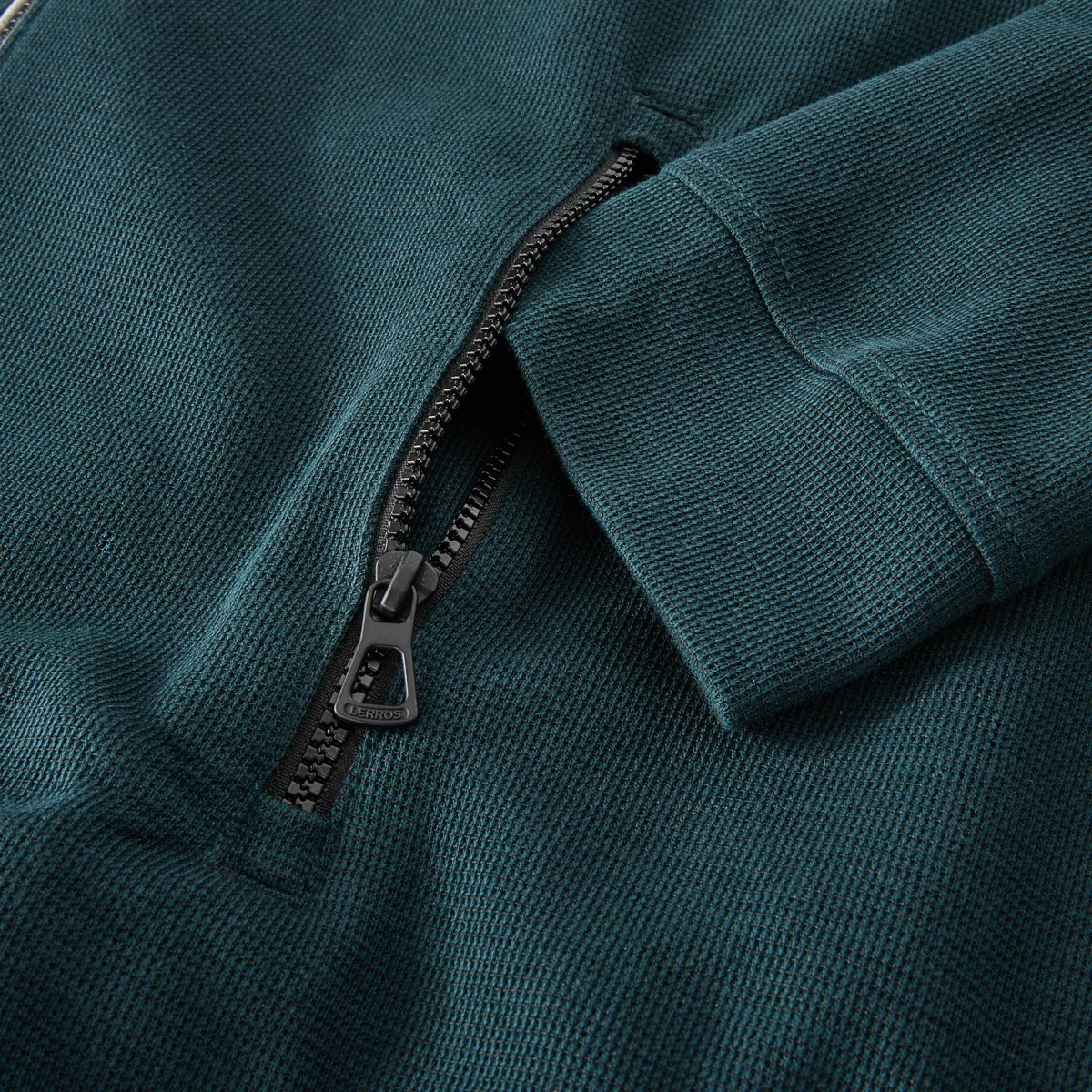 Lerros Sweatjacke aus Baumwolle dunkelgrün