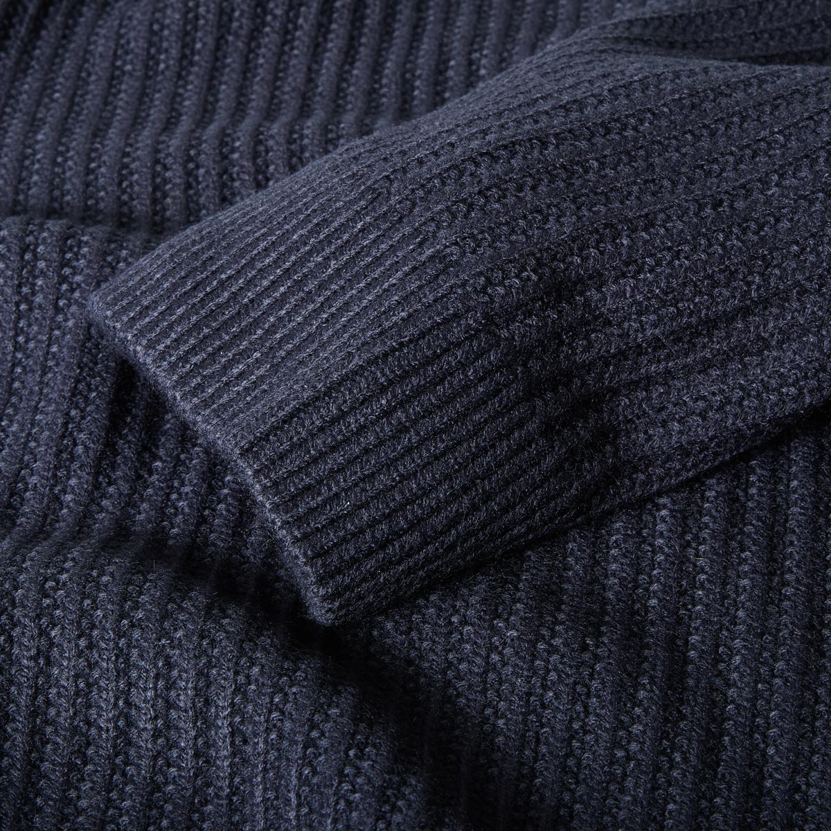 Jack&Jones Pullover aus wärmendem Strickmix blau