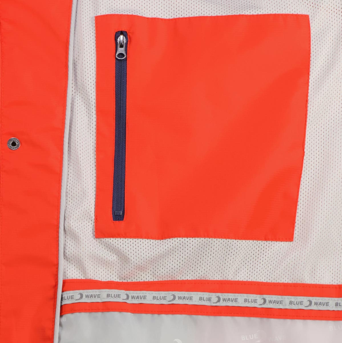 Blue Wave Funktionsjacke, wind- und wasserdicht orange