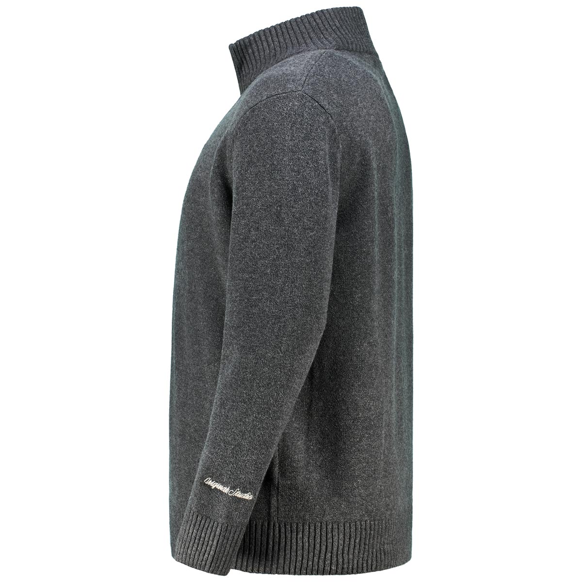 Jack&Jones Pullover mit Elasthan dunkelgrau