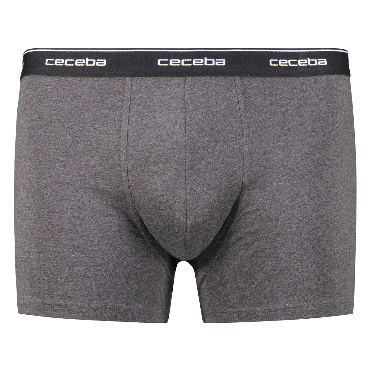 Ceceba Doppelpack Pants aus Baumwolljersey mit Stretch dunkelgrau