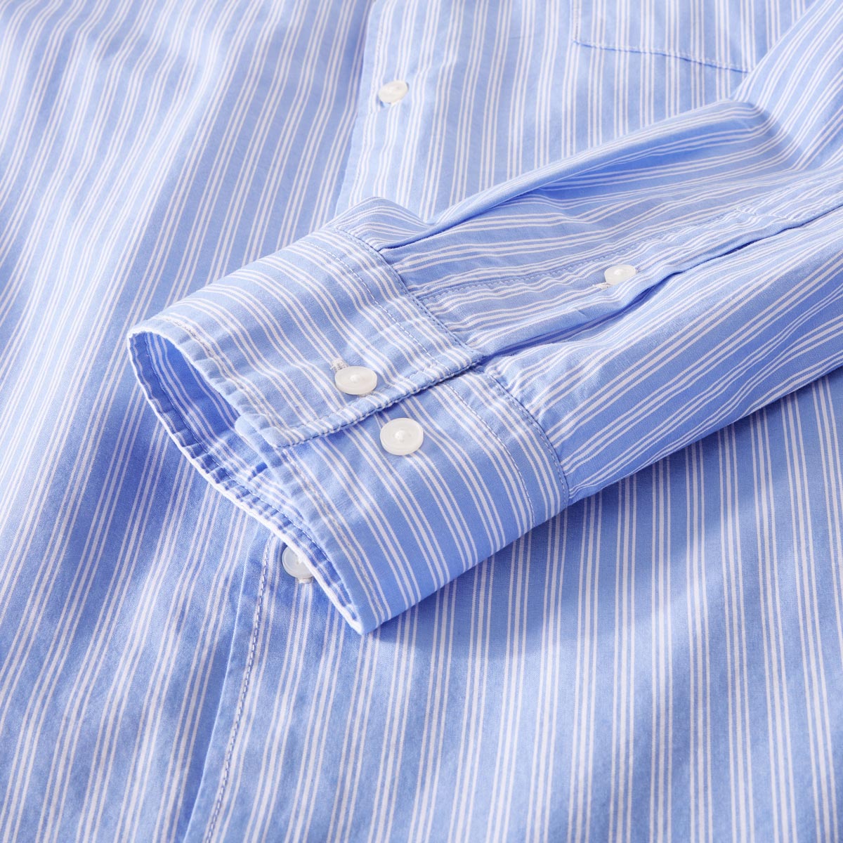 Jack&Jones Freizeithemd aus Biobaumwolle hellblau