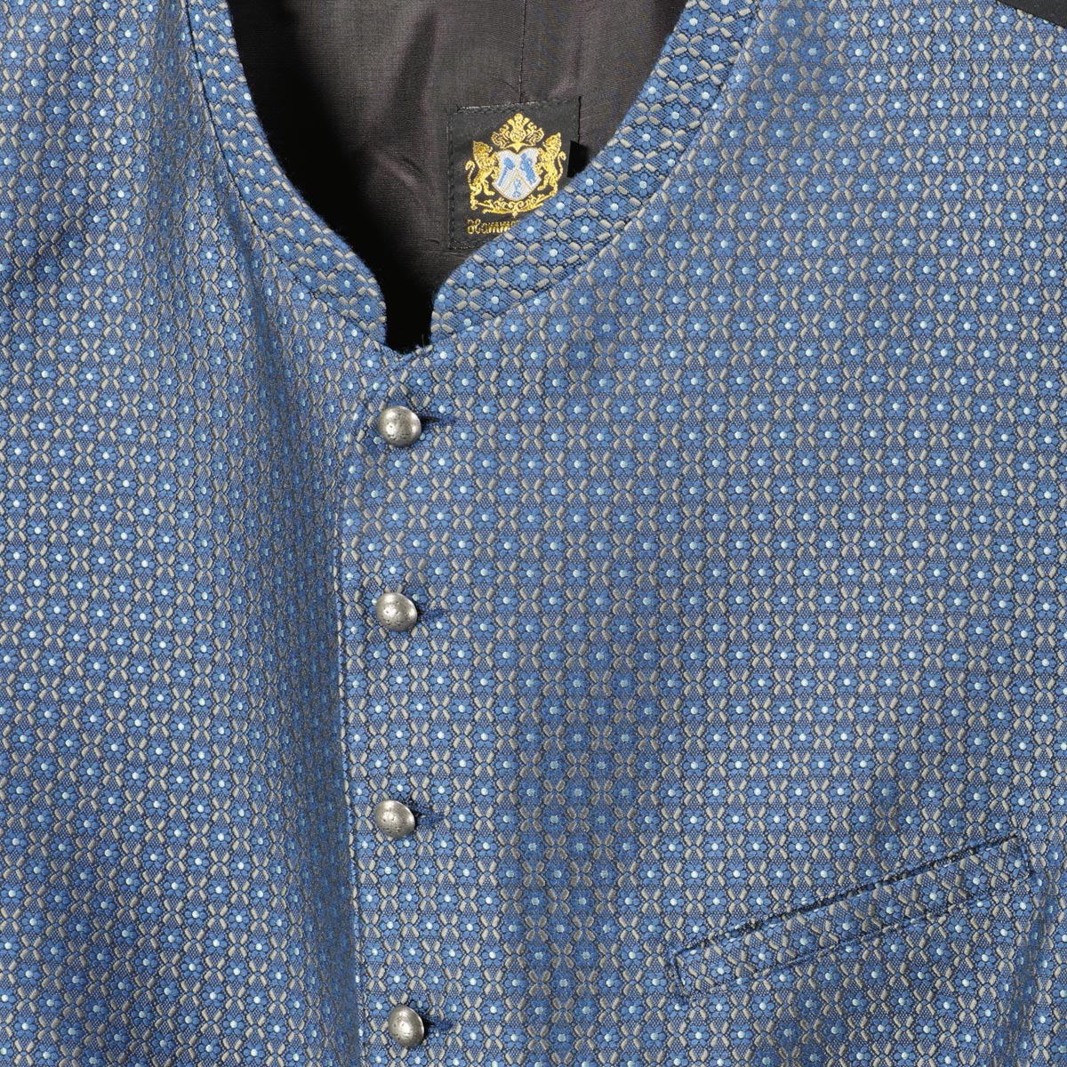 Hammerschmid Trachtenweste blau