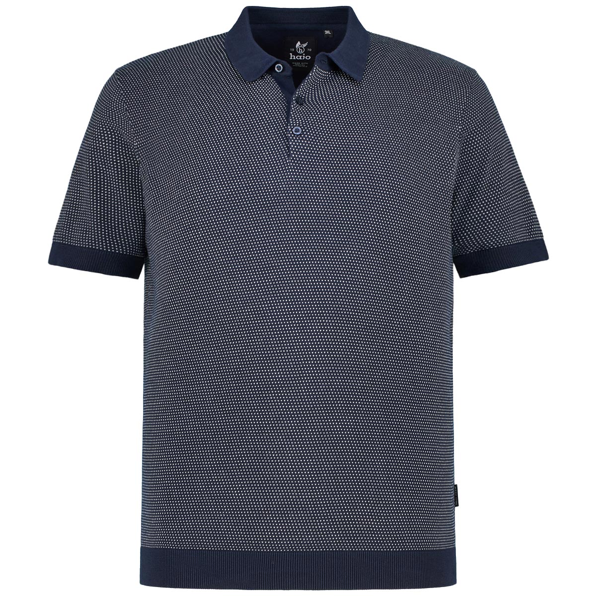 Poloshirt mit Allover-Muster