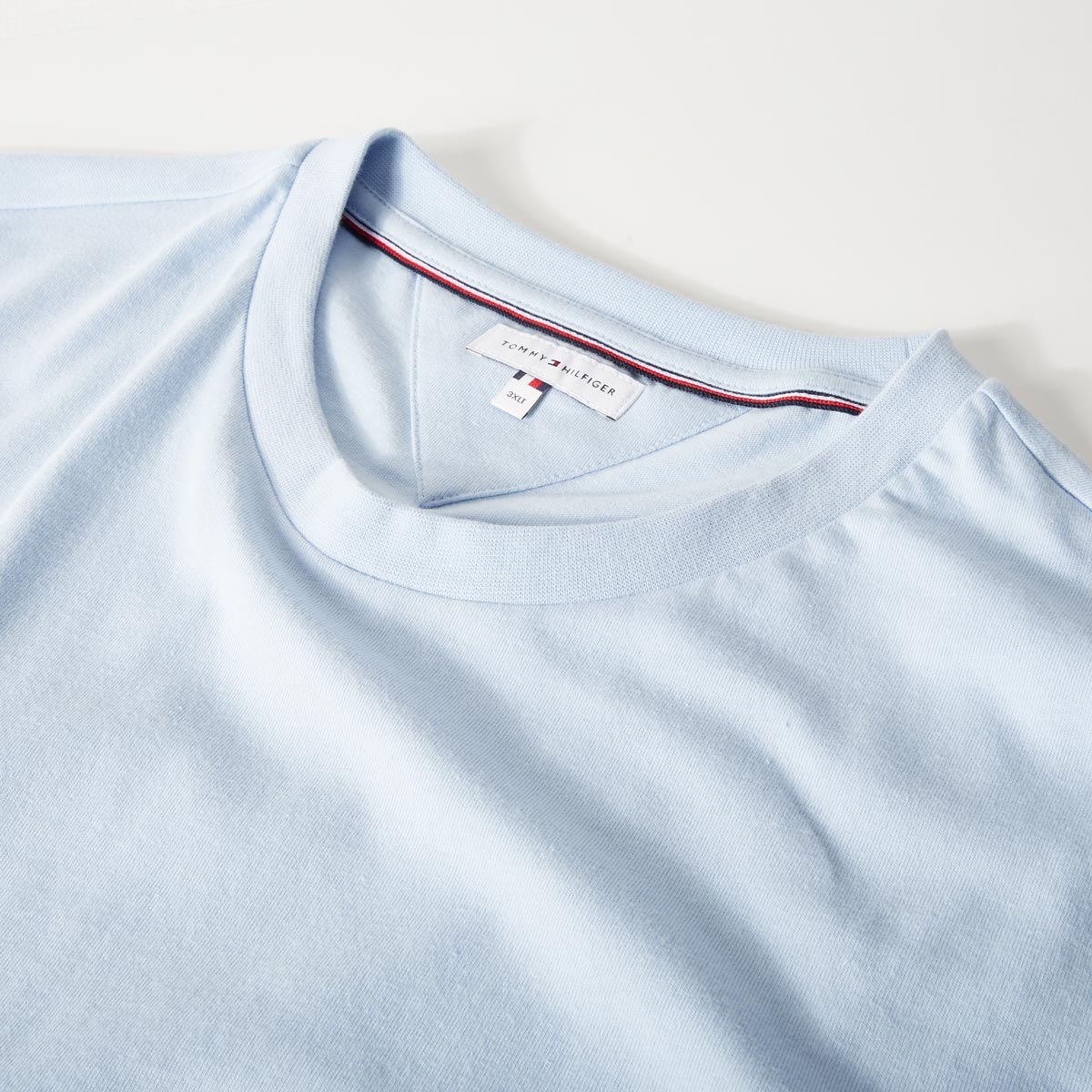 Tommy Hilfiger T-Shirt aus Baumwolle hellblau