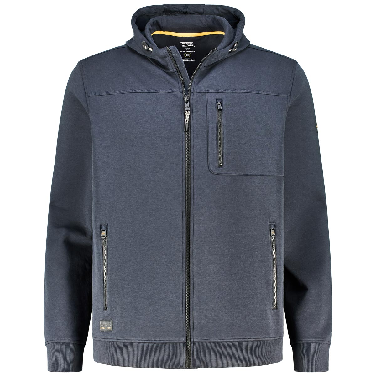 Sweatjacke mit Stretch