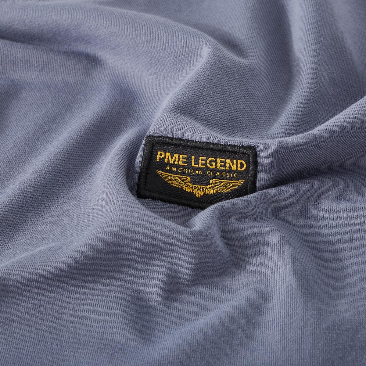 PME LEGEND T-Shirt mit Stretch grau