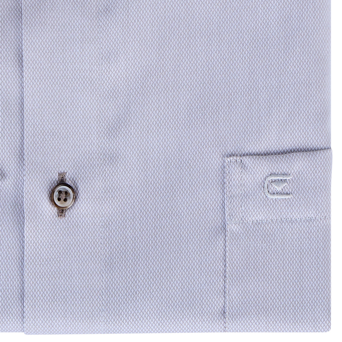 CASA MODA Businesshemd, kurzarm, bügelfrei beige