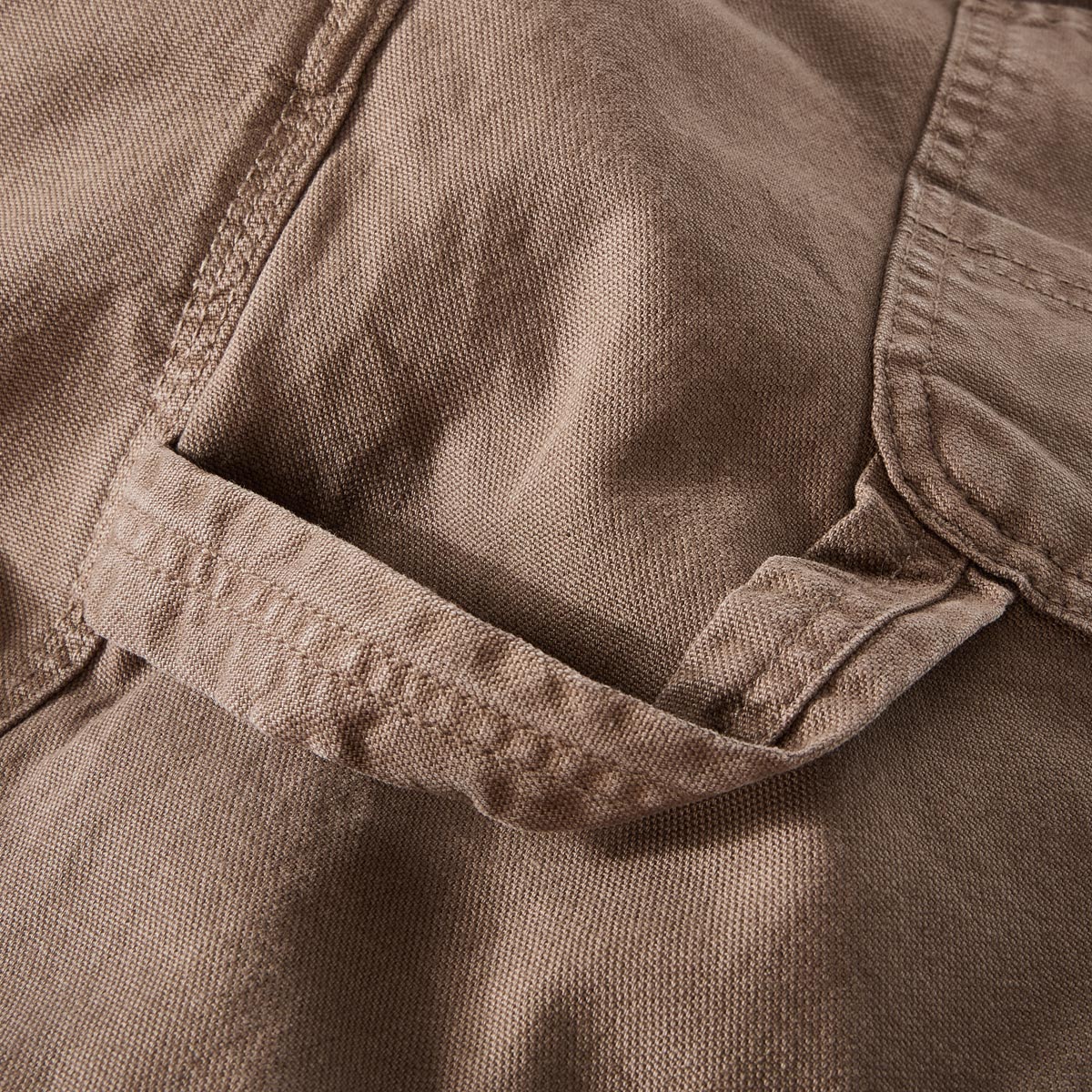 Jack&Jones 5-Pocket Jeans "Eddie" mit Hammerschlaufe, Loose Fit braun