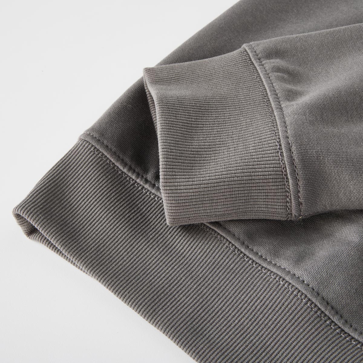 Lerros Sweatshirt aus Materialmix grau