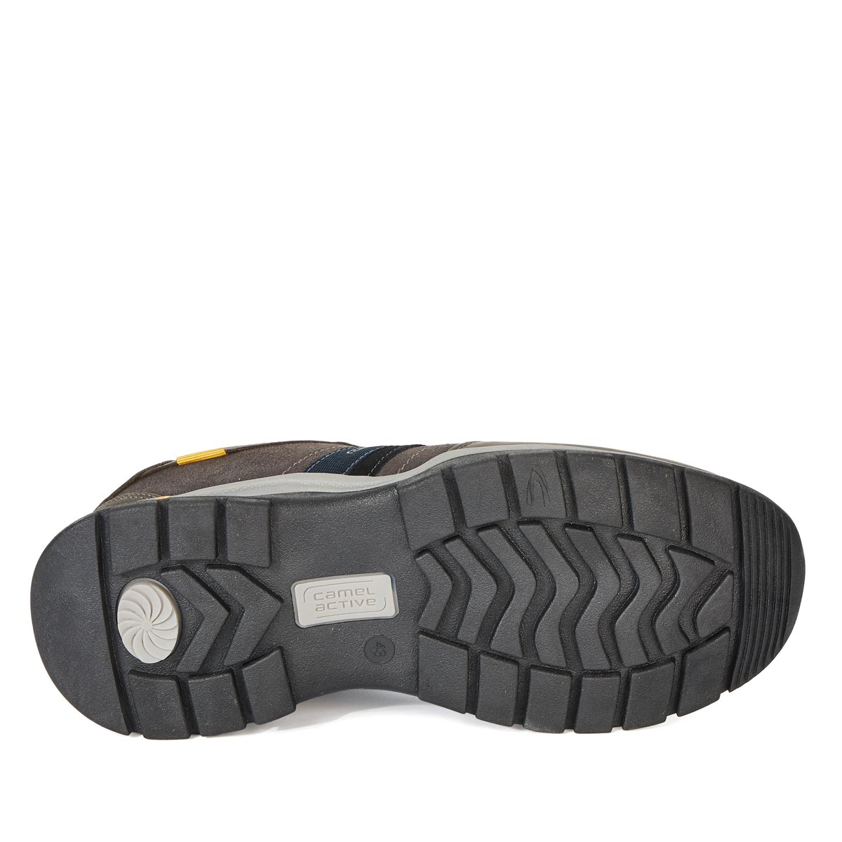 camel active Sneaker mit Wechselfußbett grau