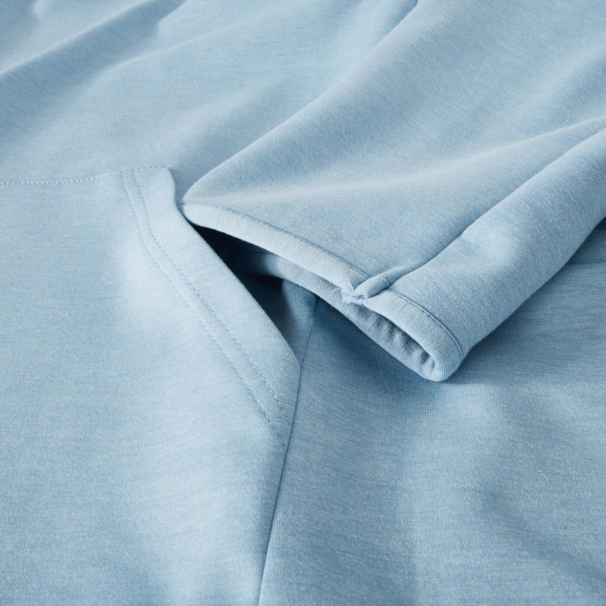 Pfundskerl p ACTIVE Hoodie, elastisch, weich und leicht hellblau