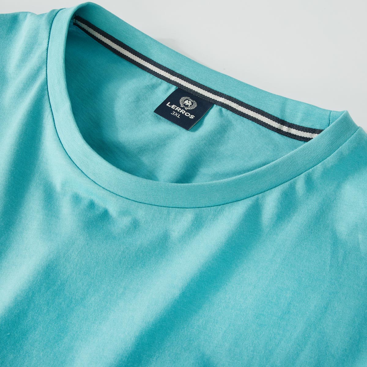 Lerros Basic-T-Shirt blau