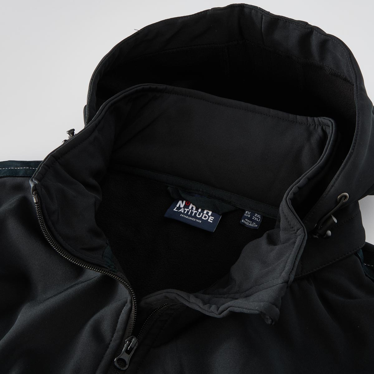 North Softshelljacke mit Stretch, wind- und wasserabweisend schwarz