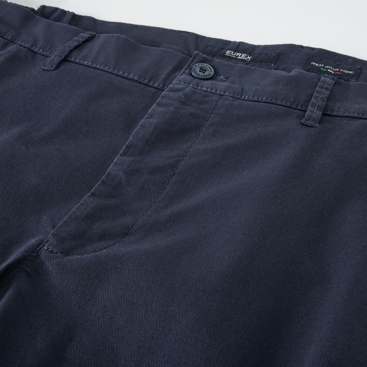 Eurex by Brax Stretch-Chino "Joe", Tapered Fit blau