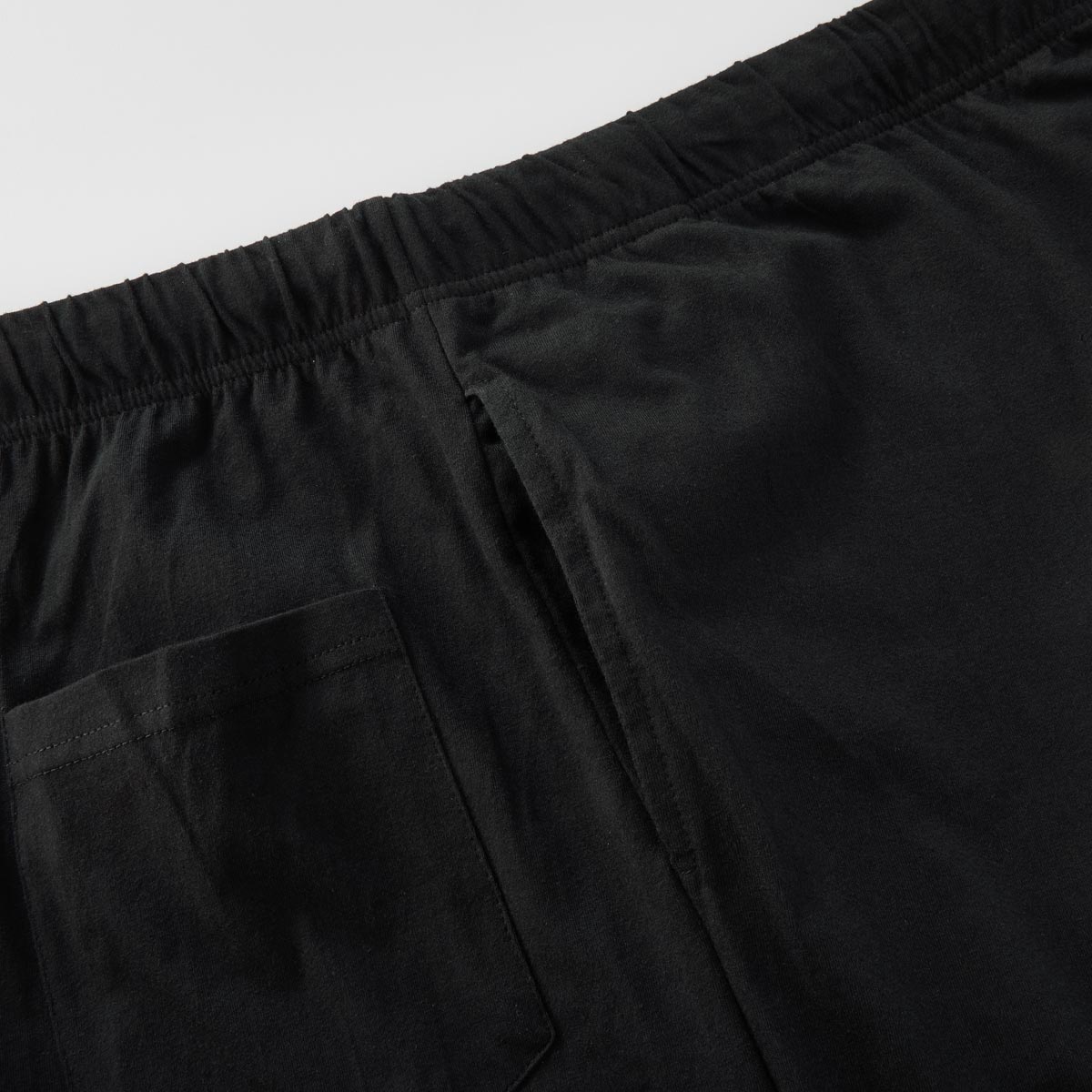 ADAMO Freizeithose aus Baumwoll-Jersey schwarz
