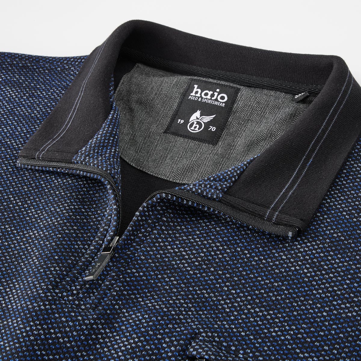 Hajo Sweatshirt "Stay Fresh" royalblau