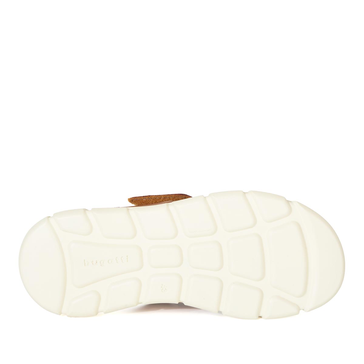 bugatti Sandalen aus Leder, leicht braun