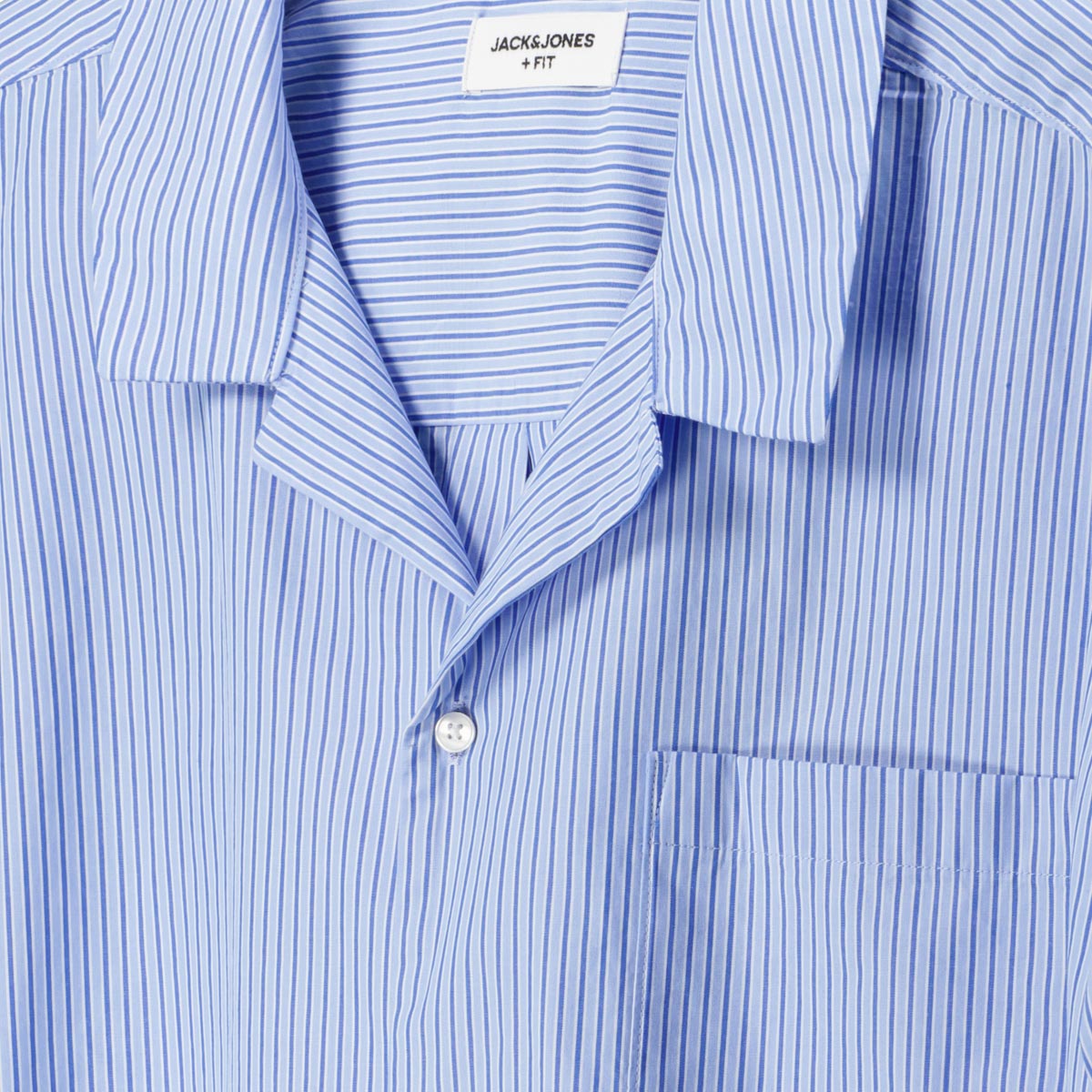 Jack&Jones Freizeithemd aus Biobaumwolle hellblau